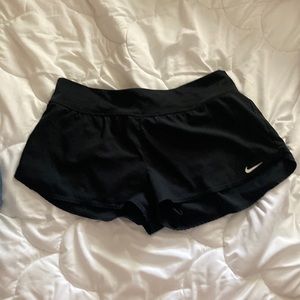 Nike Athletic Shorts Size Large with Zipper in back
